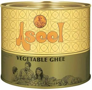 Aseel Vegetabilisk Ghee Smör 500 ml