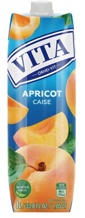 Vita Aprikosnektar, fruktkött 1 l